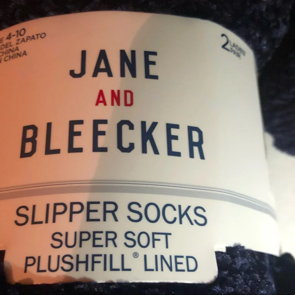 JANE and BLEECKER  SOFT SLIPPER SOCKS